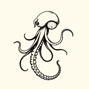 Minimalist Medusa Tattoo