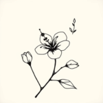 Minimalist Sampaguita Tattoo