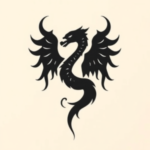 Minimalist Slytherin Tattoo