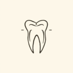 Minimalist Tooth Tattoo