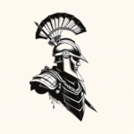 Minimalist Warrior Tattoo