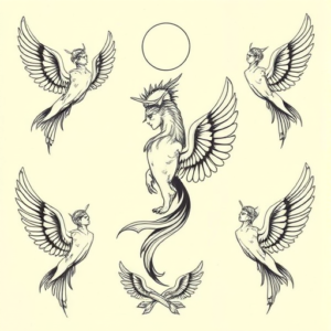 Multiple Apollo Tattoo