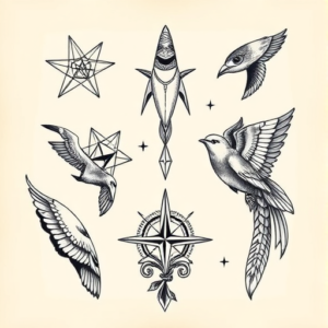 Multiple Atlas Tattoo