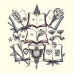 Multiple Book Tattoo