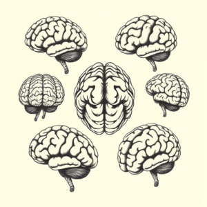 Multiple Brain Tattoo