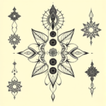Multiple Chakra Tattoo