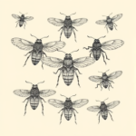 Multiple Cicada Tattoo