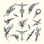 Multiple Coordinates Tattoo