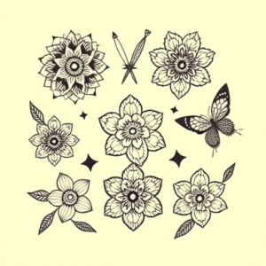 Multiple Crochet Tattoo