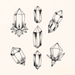 Multiple Crystal Tattoo