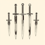 Multiple Dagger Tattoo