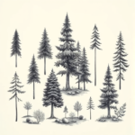 Multiple Forest Tattoo