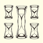 Multiple Hourglass Tattoo
