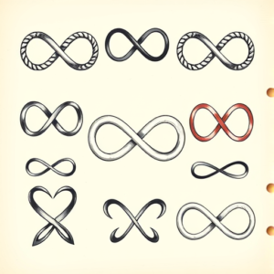 Multiple Infinity Tattoo