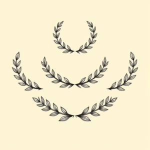 Multiple Laurel Tattoo