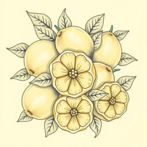 Multiple Lemon Tattoo