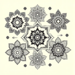 Multiple Mandala Tattoo