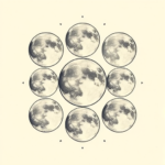 Multiple Moon Tattoo