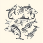 Multiple Ocean Tattoo