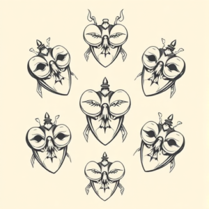 Multiple Planchette Tattoo