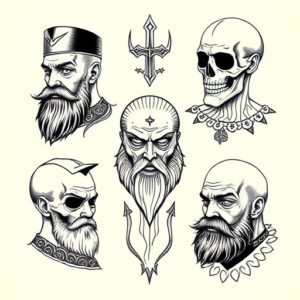 Multiple Stoic Tattoo