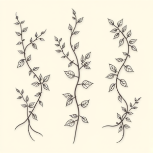 Multiple Vine Tattoo
