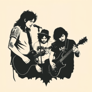 Negative Space Band Tattoo