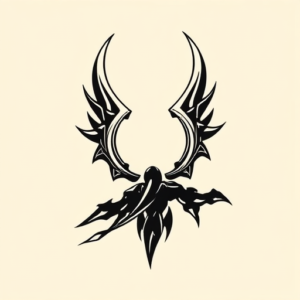 Negative Space Evangelion Tattoo