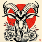 Neo-Japanese Aries Tattoo