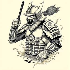 Neo-Japanese Armor Tattoo