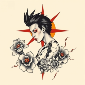 Neo-Japanese Atomic Tattoo