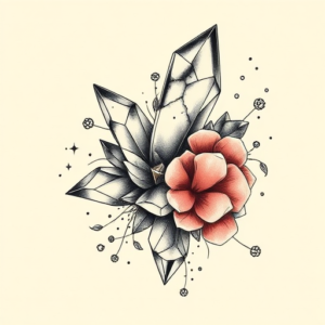 Neo-Japanese Crystal Tattoo