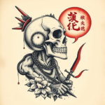 Neo-Japanese Fallout Tattoo