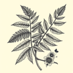 Neo-Japanese Fern Tattoo