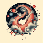 Neo-Japanese Galaxy Tattoo