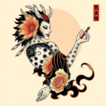 Neo-Japanese Hades Tattoo