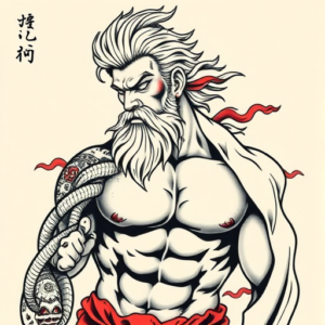 Neo-Japanese Hercules Tattoo