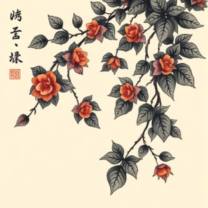 Neo-Japanese Ivy Tattoo