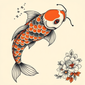 Neo-Japanese Koi Tattoo