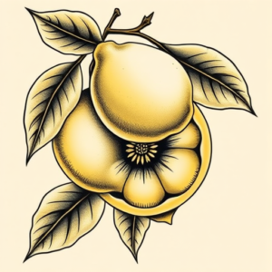 Neo-Japanese Lemon Tattoo