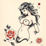 Neo-Japanese Libra Tattoo