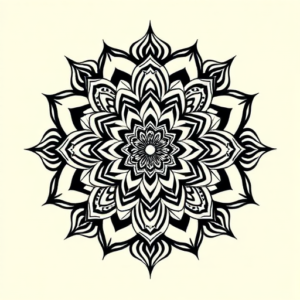 Neo-Japanese Mandala Tattoo