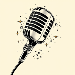 Neo-Japanese Microphone Tattoo
