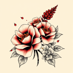 Neo-Japanese Sampaguita Tattoo