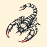 Neo-Japanese Scorpio Tattoo
