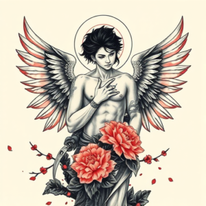 Neo-Japanese Seraphim Tattoo