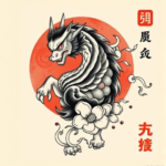 Neo-Japanese Stamp Tattoo