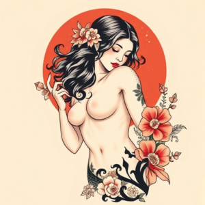 Neo-Japanese Venus Tattoo