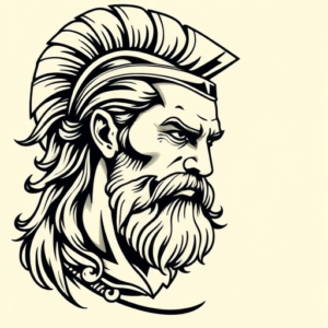 Neo-Traditional Achilles Tattoo