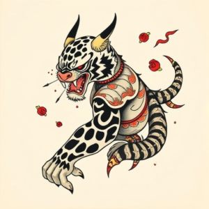 Neo-Traditional Anbu Tattoo